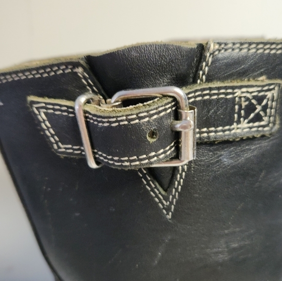 John Fluevog vintage black leather boots - Picture 8 of 16